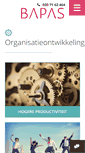 Mobile Screenshot of organisatieontwikkeling.bapas.nl