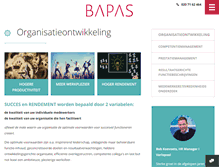 Tablet Screenshot of organisatieontwikkeling.bapas.nl